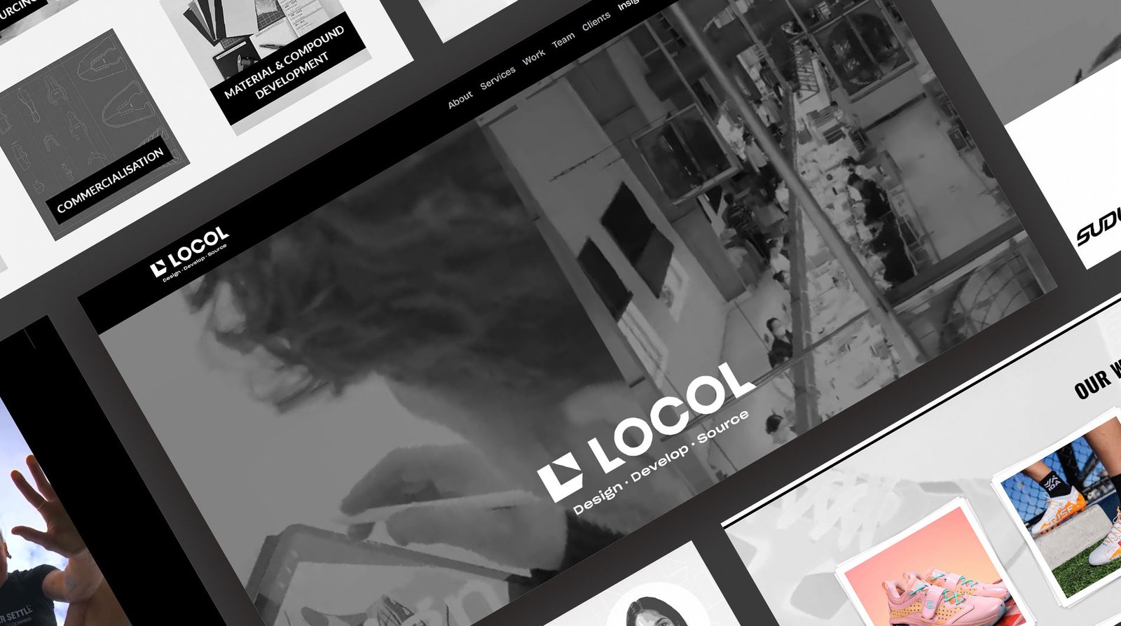 Locol UK website design