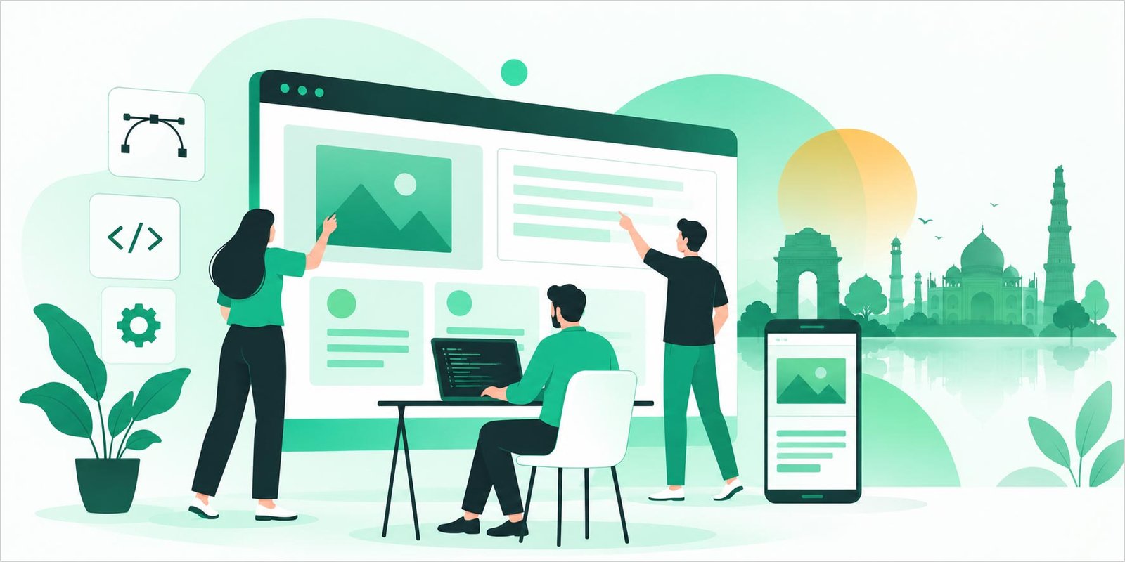 Featured image for “15 Leading Web Design & Development Agencies in India for Small Businesses (2026)”