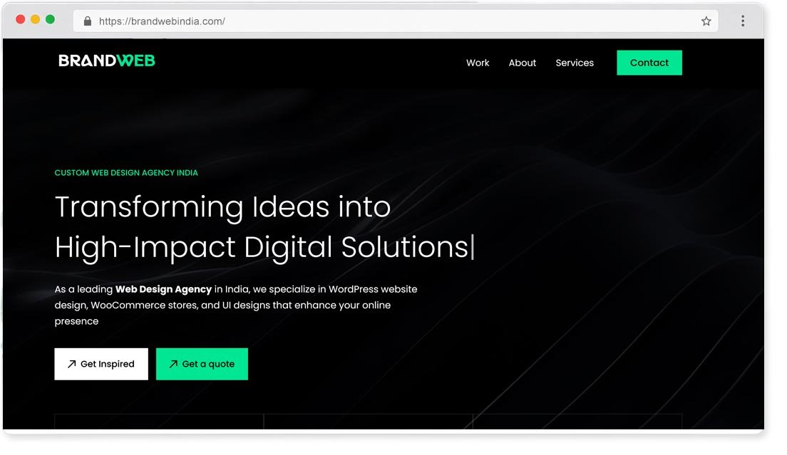 Brandweb India - Best web design agency in india
